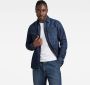 G-Star Raw Overhemd Lange Mouw D23616-D252 SLIM DENIM-G133 WORN IN DEEP SEA - Thumbnail 2