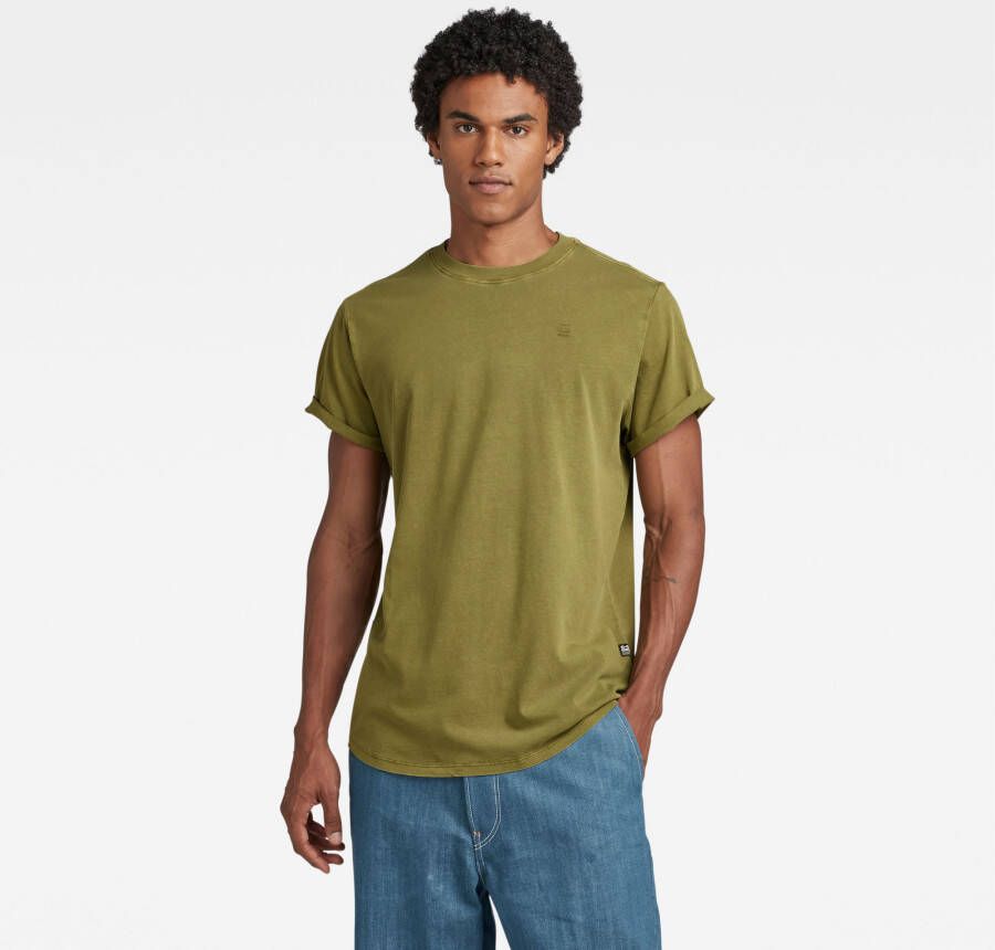 G-Star RAW T-shirt van biologisch katoen avocado - Foto 2