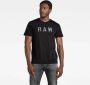 G-Star RAW regular fit T-shirt van biologisch katoen 6484 dk black - Thumbnail 3