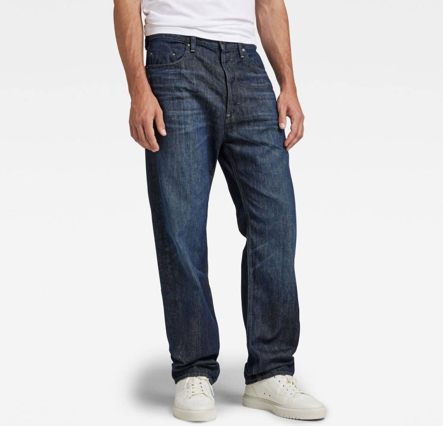 G-Star RAW Type 49 Relaxed Straight Jeans Donkerblauw Heren