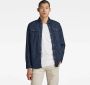G-Star RAW slim fit denim overhemd 3301 donkerblauw - Thumbnail 2