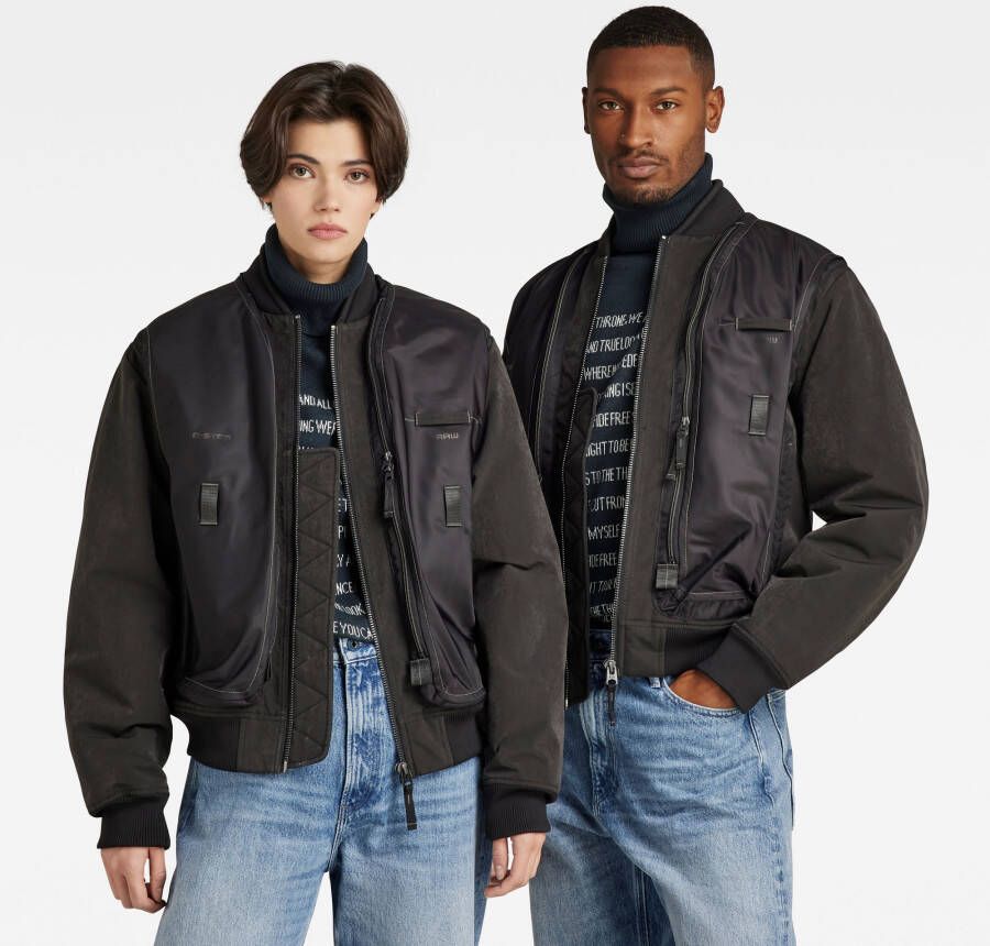 G-Star Raw Bomberjack in 2-in-1-look model 'Lifevest'