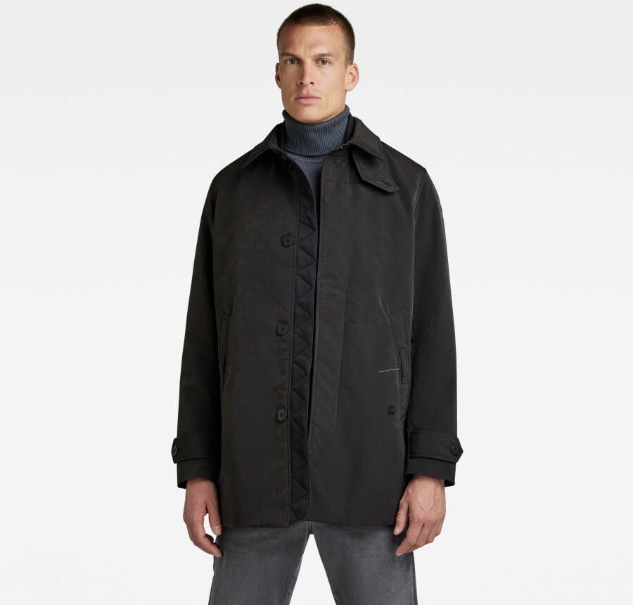 G-Star RAW Utility Gewatteerde Trench Zwart Heren