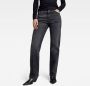 G-Star RAW Viktoria high waist straight jeans worn in black moon - Thumbnail 1