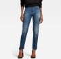 G-Star RAW Virjinya Slim high waist fit jeans met biologisch katoen antique faded blue opal - Thumbnail 2