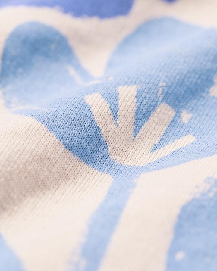 HEMA Baby Kledingset Bloemen Blauw (blauw)