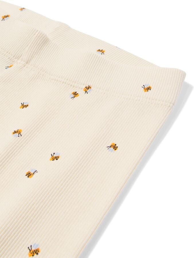 051 Baby Meegroeipyjama Bij Gebroken Wit (gebroken wit)