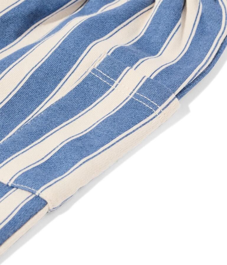 HEMA Baby Sweatbroek Strepen Blauw (blauw)