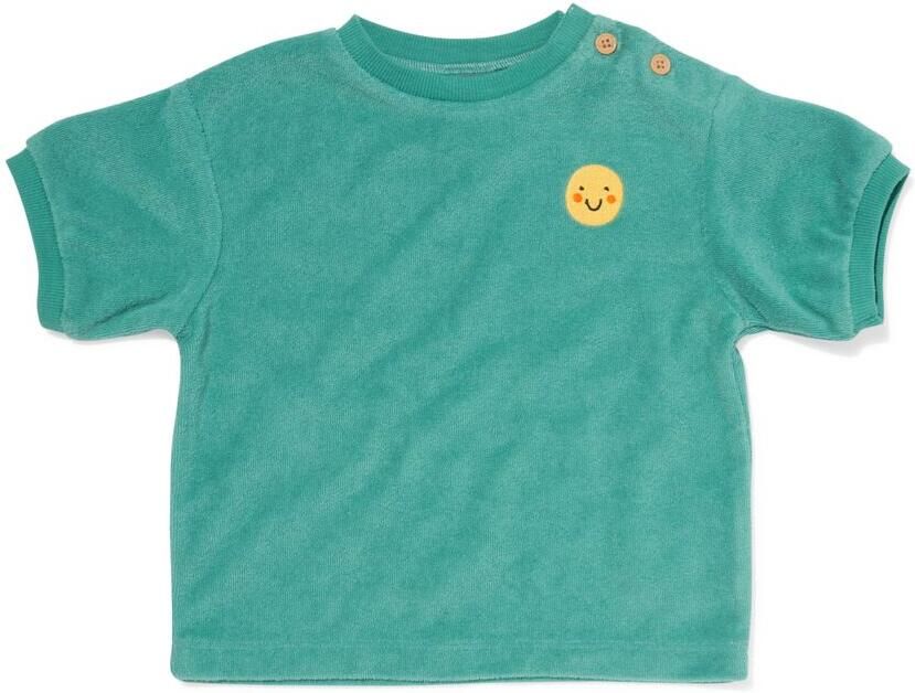 HEMA Baby T-shirt Badstof Groen (groen) - Foto 2