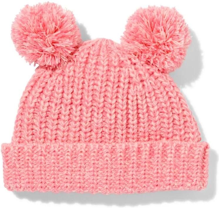 HEMA Babymuts Pompon Roze (roze) - Foto 2
