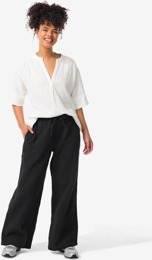 HEMA Dames Broek Kai Zwart (zwart) - Foto 2