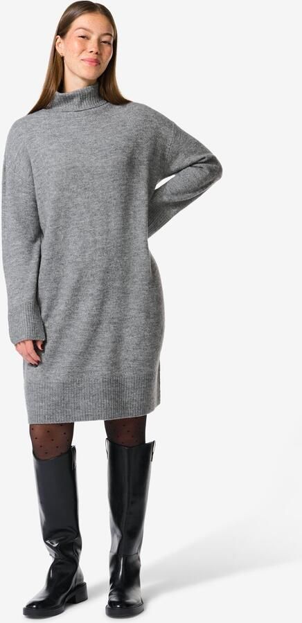 HEMA Damesjurk Frankie Lichtgrijs (lichtgrijs) - Foto 2