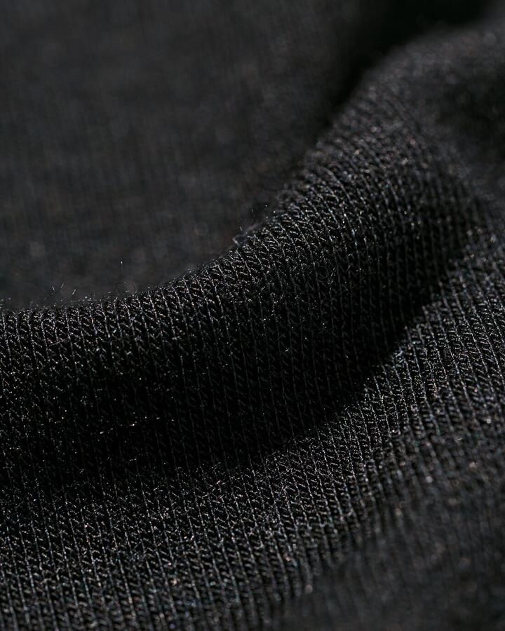 051 Dames Thermoshirt Met Col Zwart (zwart)