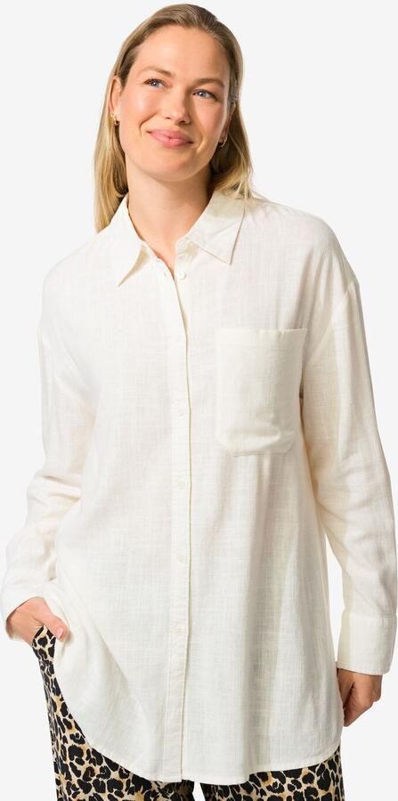 051 Damesblouse Lizzy Wit (wit) - Foto 2