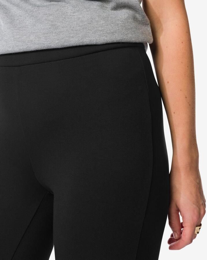 HEMA Damesbroek Flared Zwart (zwart)