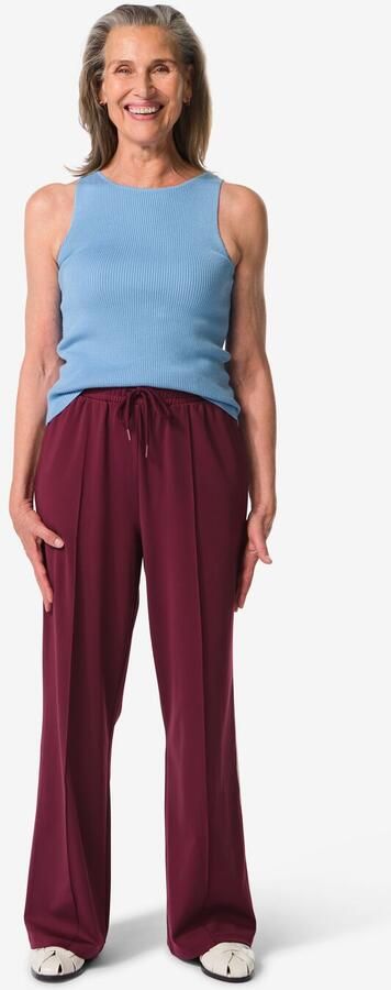 HEMA Damessinglet Rita Rib Blauw (blauw)