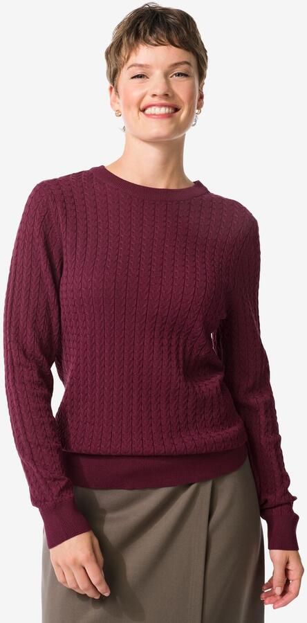 051 Damestrui Louisa Bordeauxrood (bordeauxrood) - Foto 2