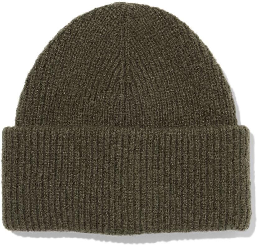 HEMA Heren Beanie Donkergroen - Foto 2