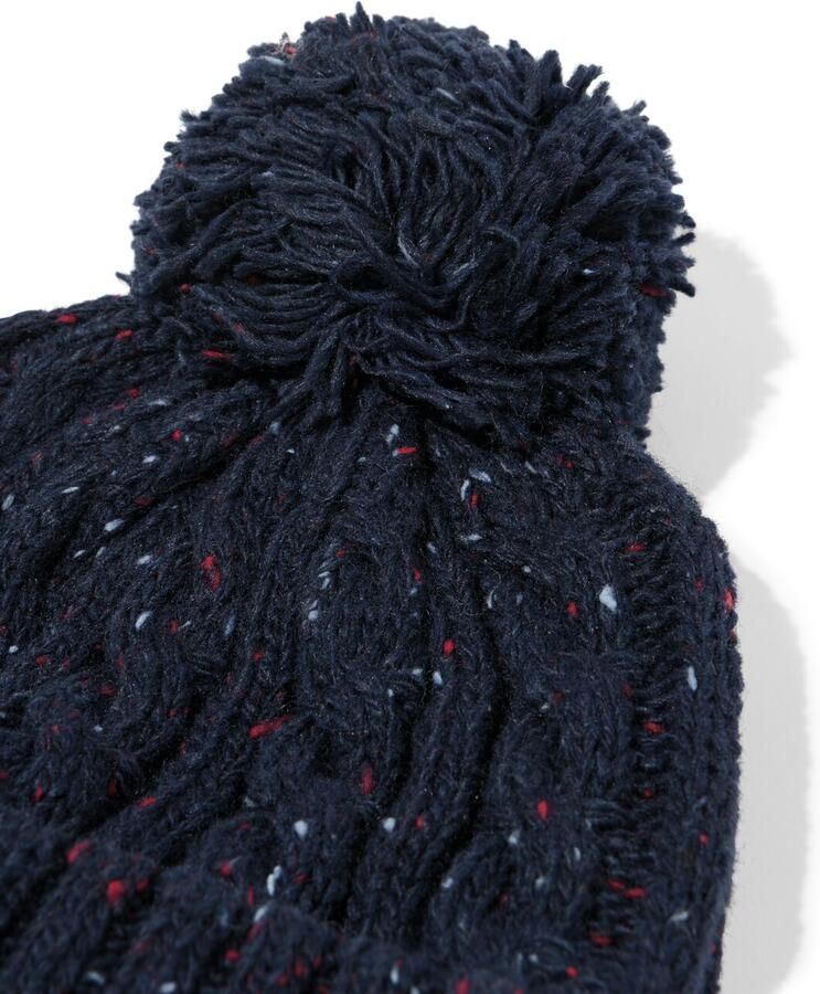 HEMA Kinder Beanie Donkerblauw (donkerblauw)