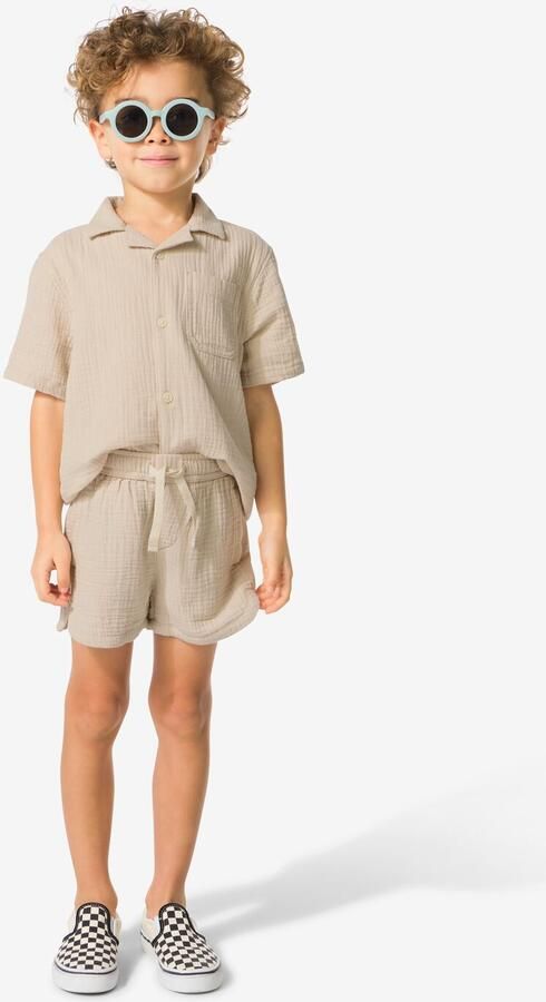 HEMA Kinder Korte Broek Zand (zand) - Foto 2
