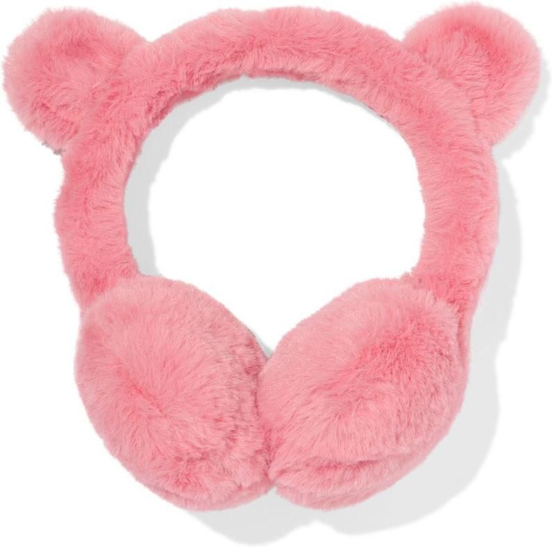 HEMA Kinder Oorwarmers Nepbont Roze - Foto 2