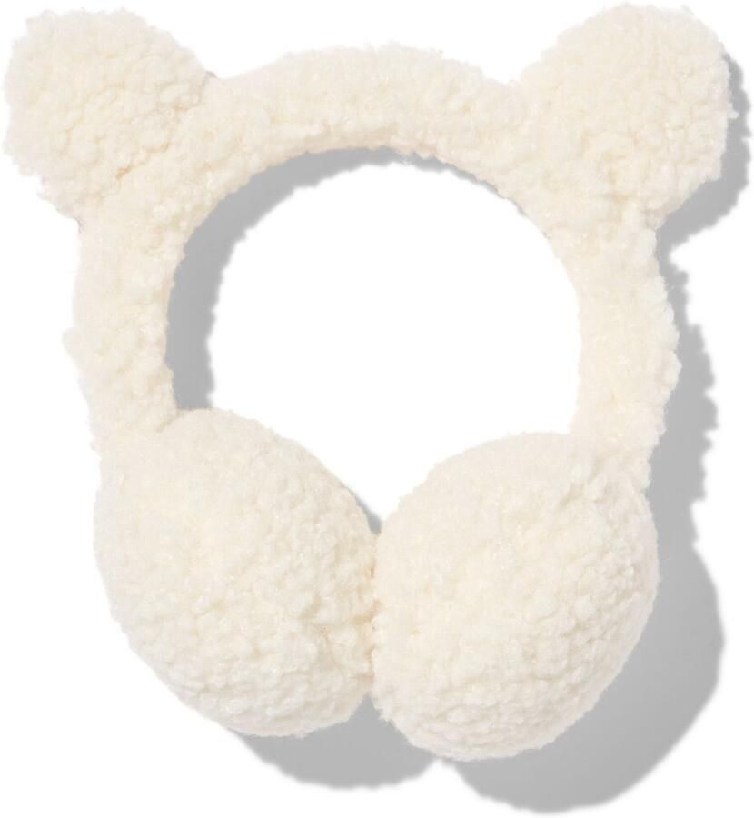 HEMA Kinder Oorwarmers Teddy Beige - Foto 2