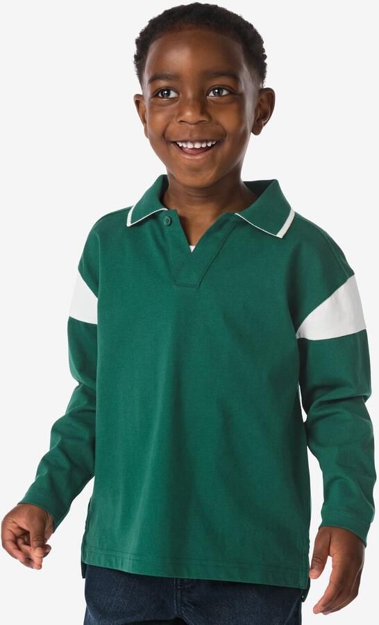 051 Kinder Poloshirt Groen (groen) - Foto 2
