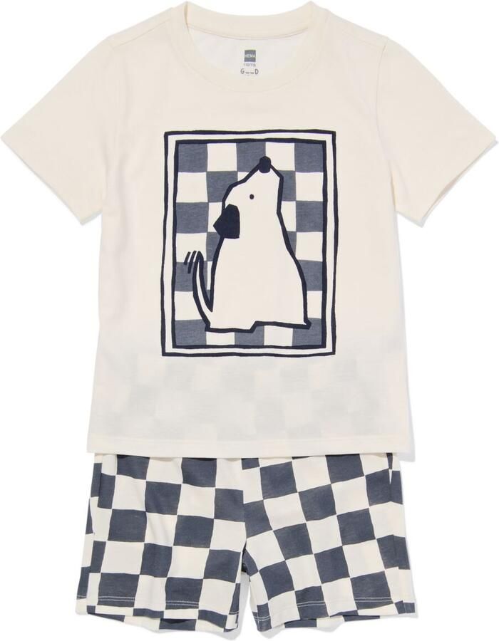 051 Kinder Shortama Hond Antraciet (antraciet) - Foto 2