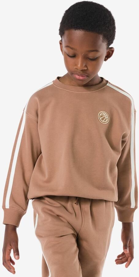 051 Kinder Sweater Basketbal Bruin (bruin) - Foto 2