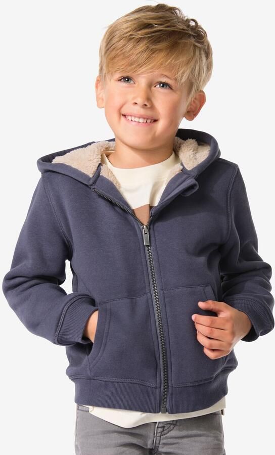 051 Kinder Sweatvest Donkergrijs (donkergrijs) - Foto 2