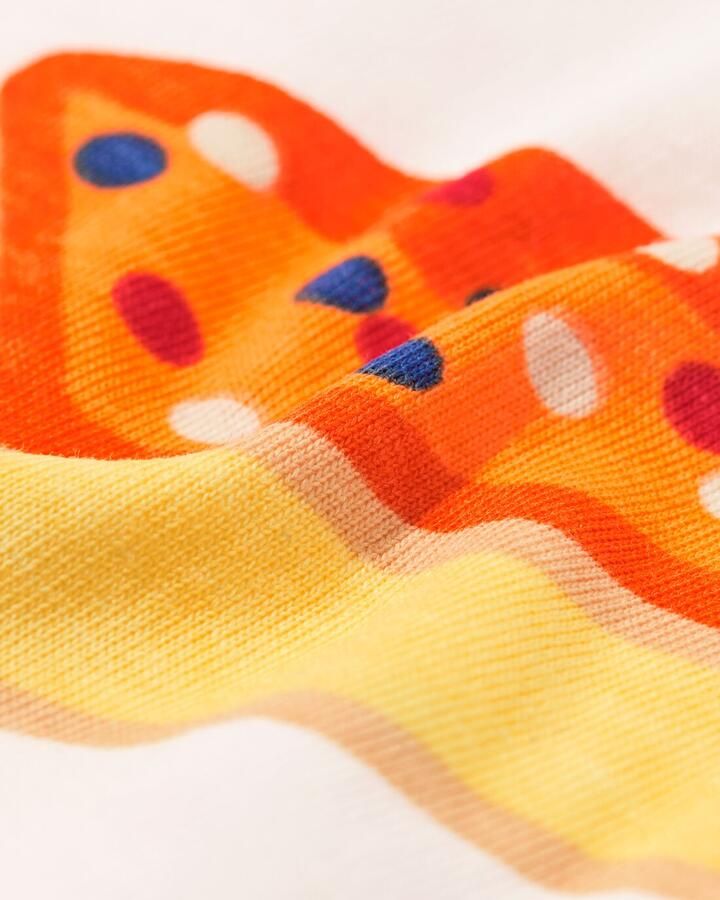 HEMA Kinder T-shirt Tompouce Gebroken Wit (gebroken wit)