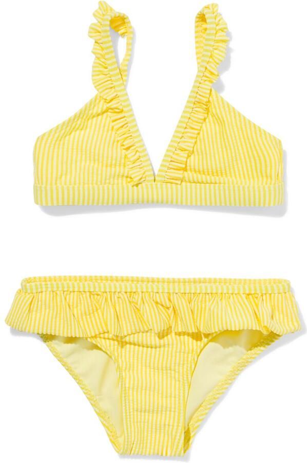051 Kinderbikini Strepen Geel (geel) - Foto 2