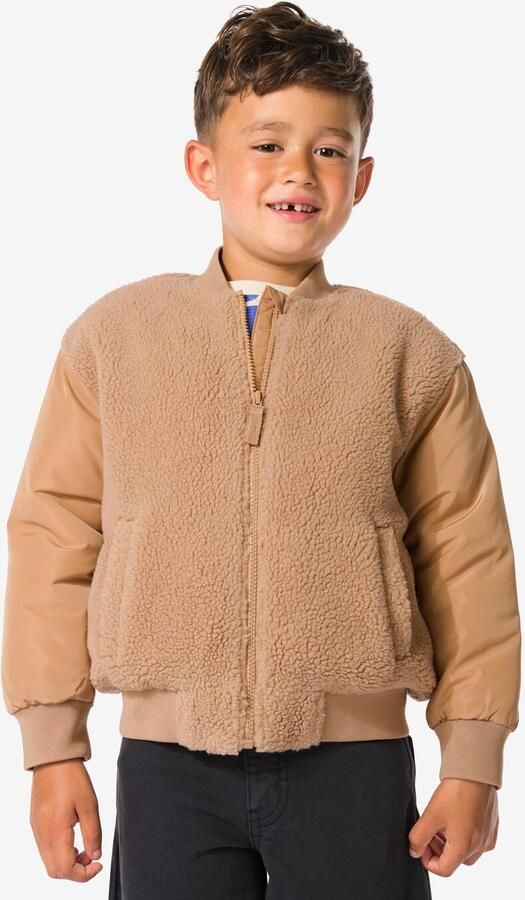 HEMA Kinderbomberjack Teddy Bruin (bruin) - Foto 2