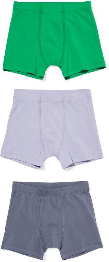 051 Kinderboxers 3 Stuks Groen (groen) - Foto 2