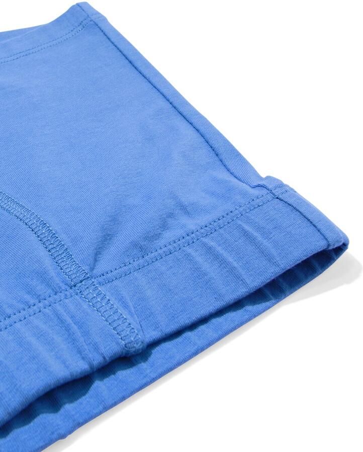 HEMA Kinderboxers Katoen 3 Stuks Blauw (blauw)