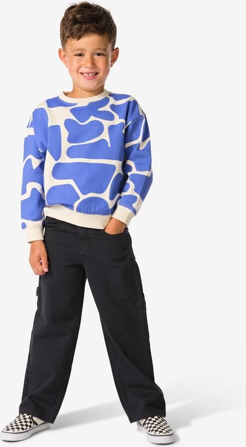 HEMA Kinderbroek Cargo Zwart (zwart)