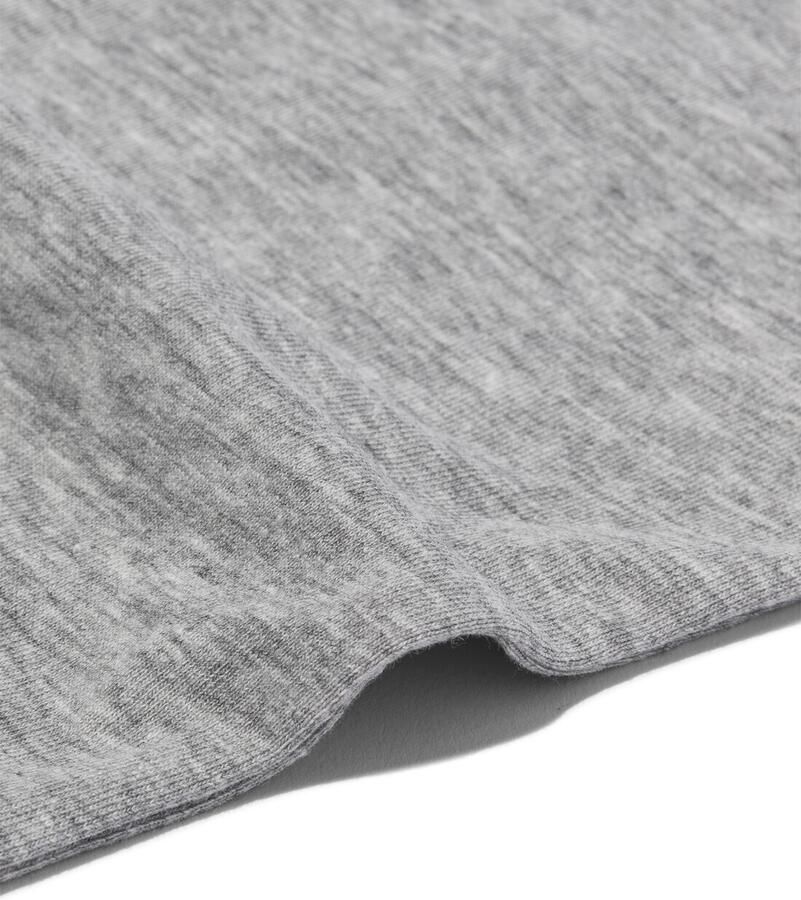 HEMA Kinderhemden 2 Stuks Grijsmelange (grijsmelange) - Foto 2