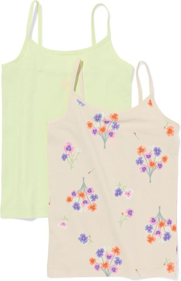 051 Kinderhemden Bloem 2 Stuks Multi (multi) - Foto 2