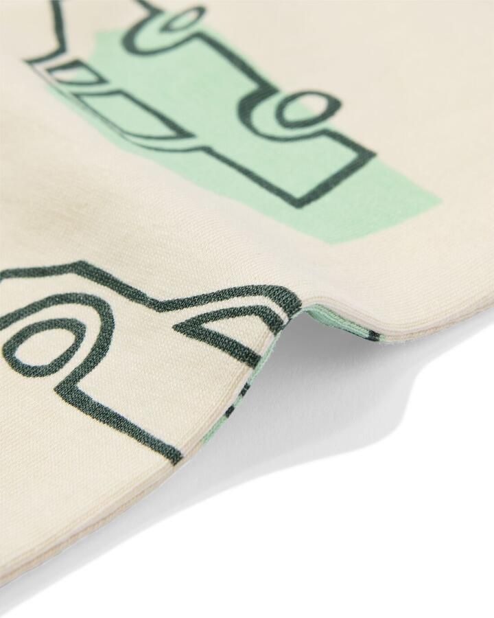 051 Kinderhemden Katoen Auto 2 Stuks Groen (groen)