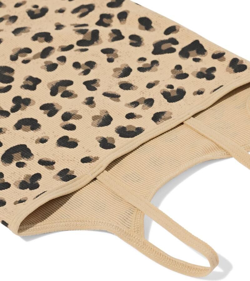 051 Kinderhemden Luipaard 2 Stuks Bruin (bruin)