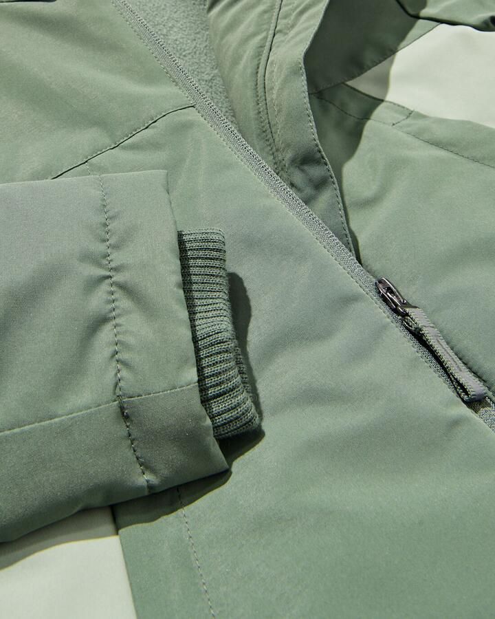 HEMA Kinderjas Kleurblok Groen (groen)