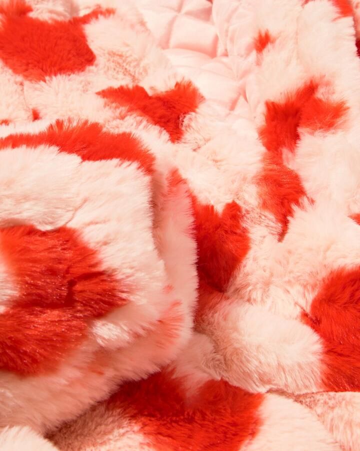 HEMA Kinderjas Teddy Hartjes Roze (roze)