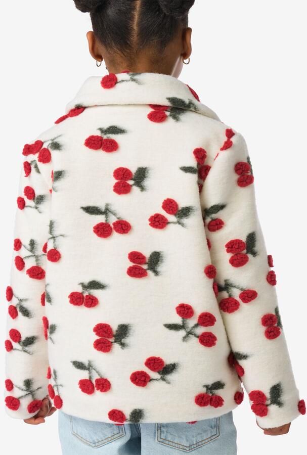 HEMA Kinderjas Teddy Kersen Ecru (ecru)