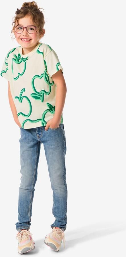 HEMA Kinderjeans Skinny Fit Middenblauw (middenblauw)