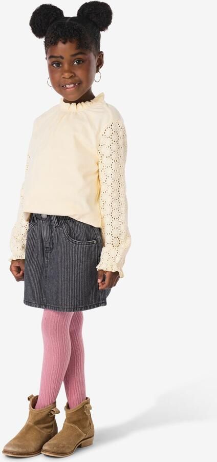 HEMA Kinderrok Structuur Zwart (zwart)