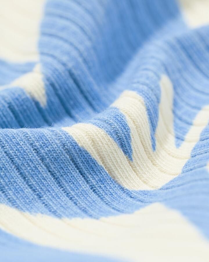 HEMA Kindershirt Bloemen Blauw (blauw)