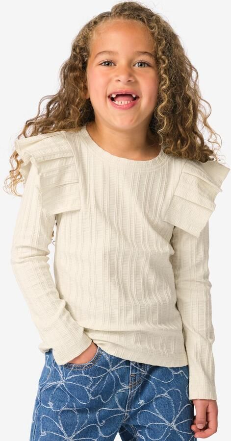 051 Kindershirt Structuur Ecru (ecru) - Foto 2