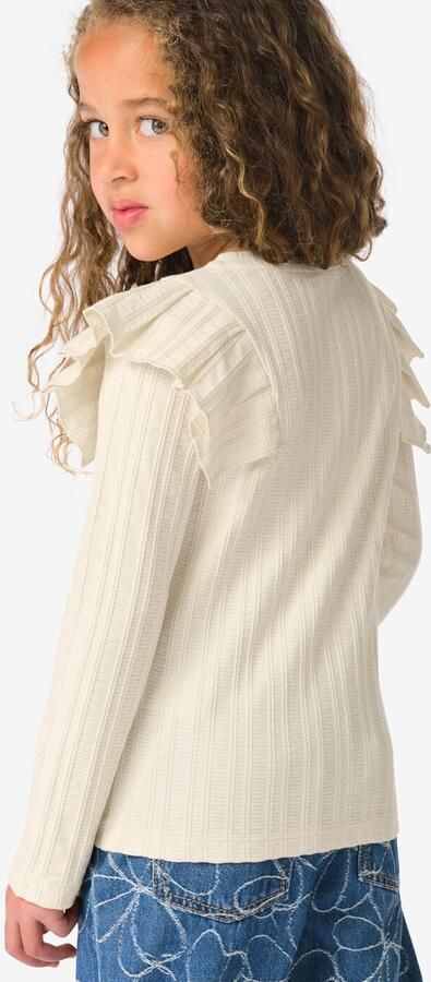 051 Kindershirt Structuur Ecru (ecru)