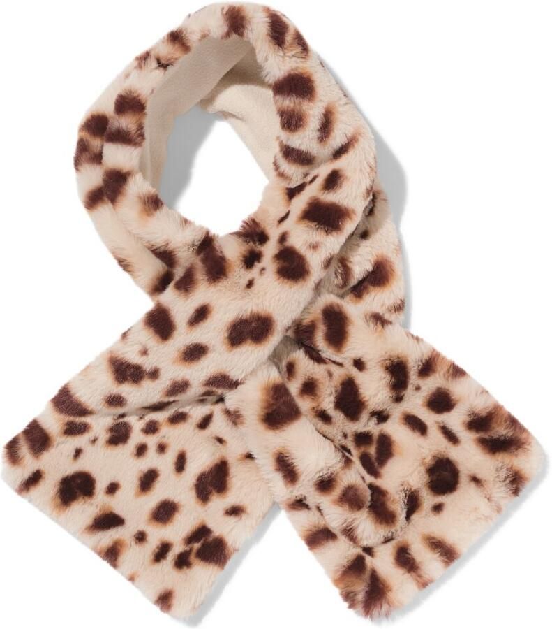 HEMA Kindersjaal Nepbont Luipaard - Foto 2