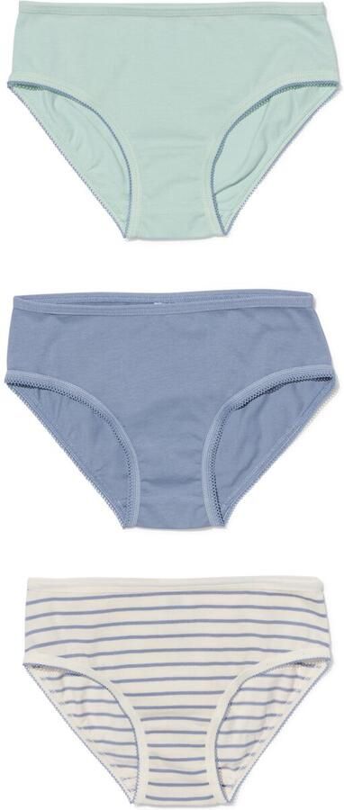 HEMA Kinderslips Katoen 3 Stuks Blauw (blauw) - Foto 2